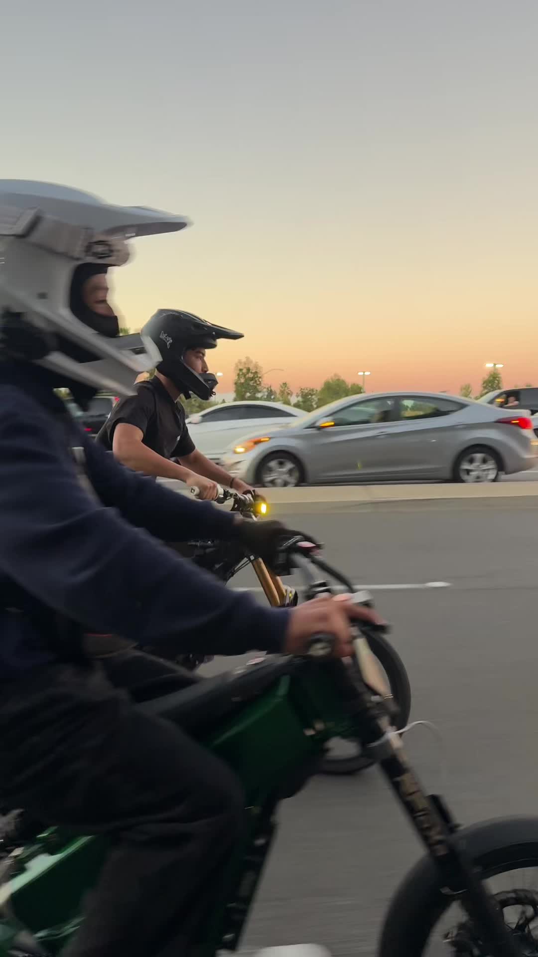 Blacked out like a phantom