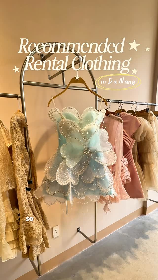 things to do in danang? rent a cute dress & do beach photoshoot! i found cutest designer brand rental places! So you...