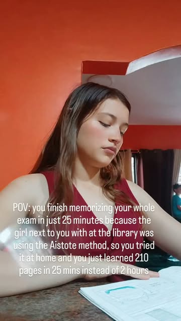 The library was definitely the best place to study today 🧠✨ The link to try the technique is in my profile #studytip...