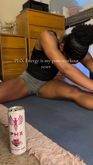 Recover with me and PHX Energy! @drink_phx @marketpryce #athlete #track