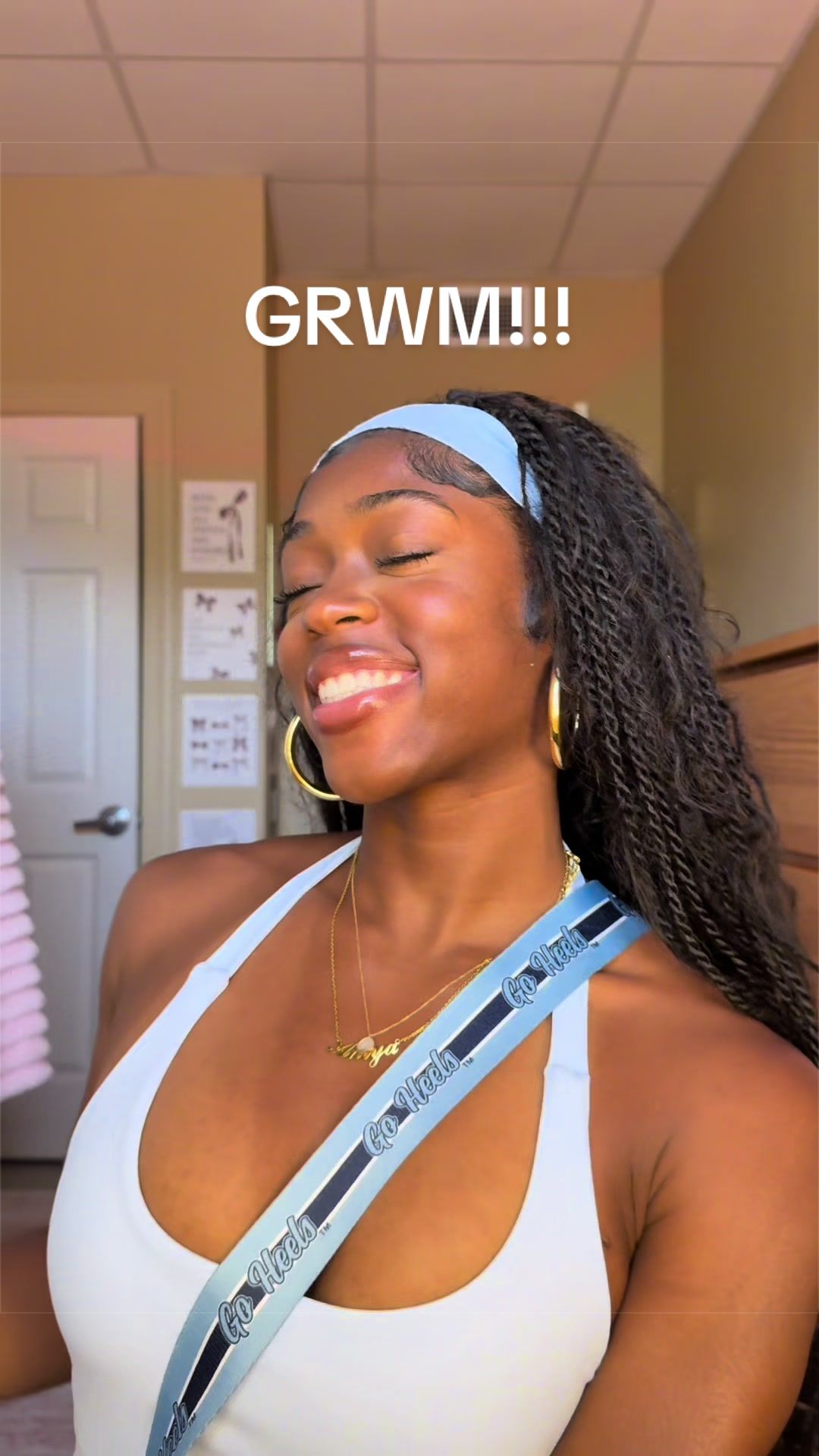Yall messin with the grwm???😝😝lmk lmk🙂‍↕️ #makeup #grwm #beauty #gamedayoutfit #ugccreator