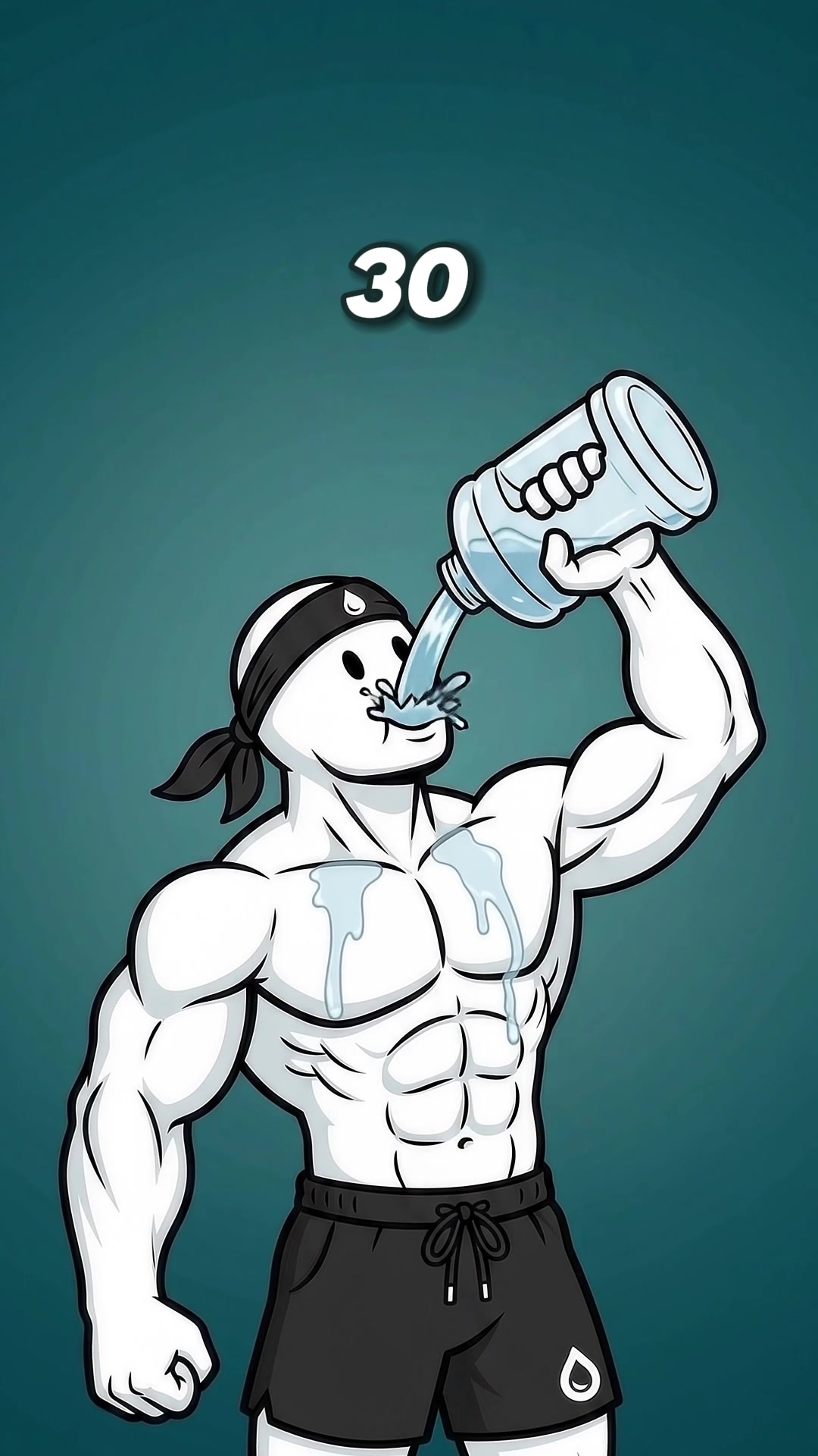 What actually changes when you finally start drinking enough water every day? 💧 30 days can make a bigger difference...