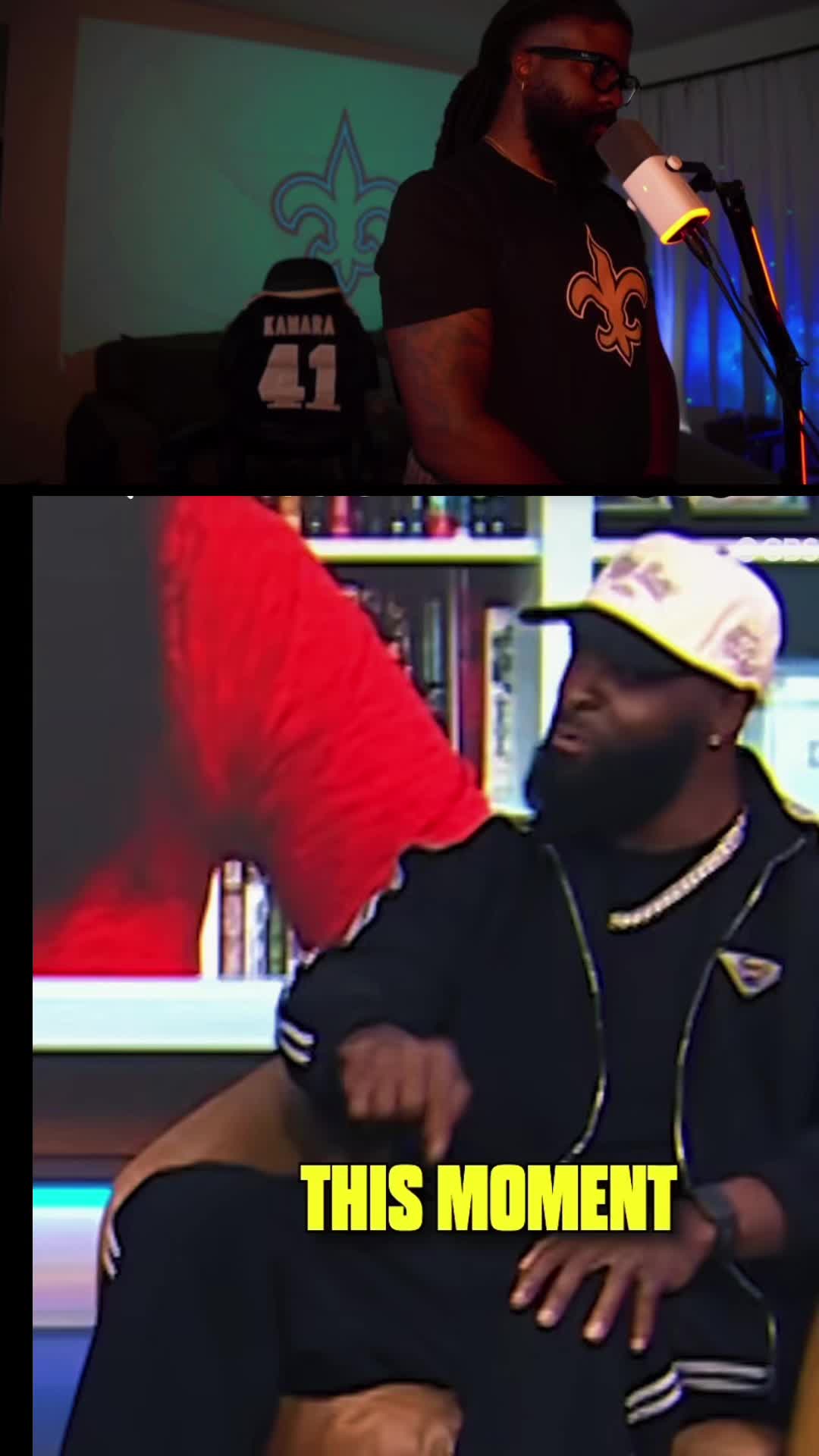 Saints legend comes from retirement @The Set Show @New Orleans Saints #neworleanssaints #whodatnation #neworleans #nf...