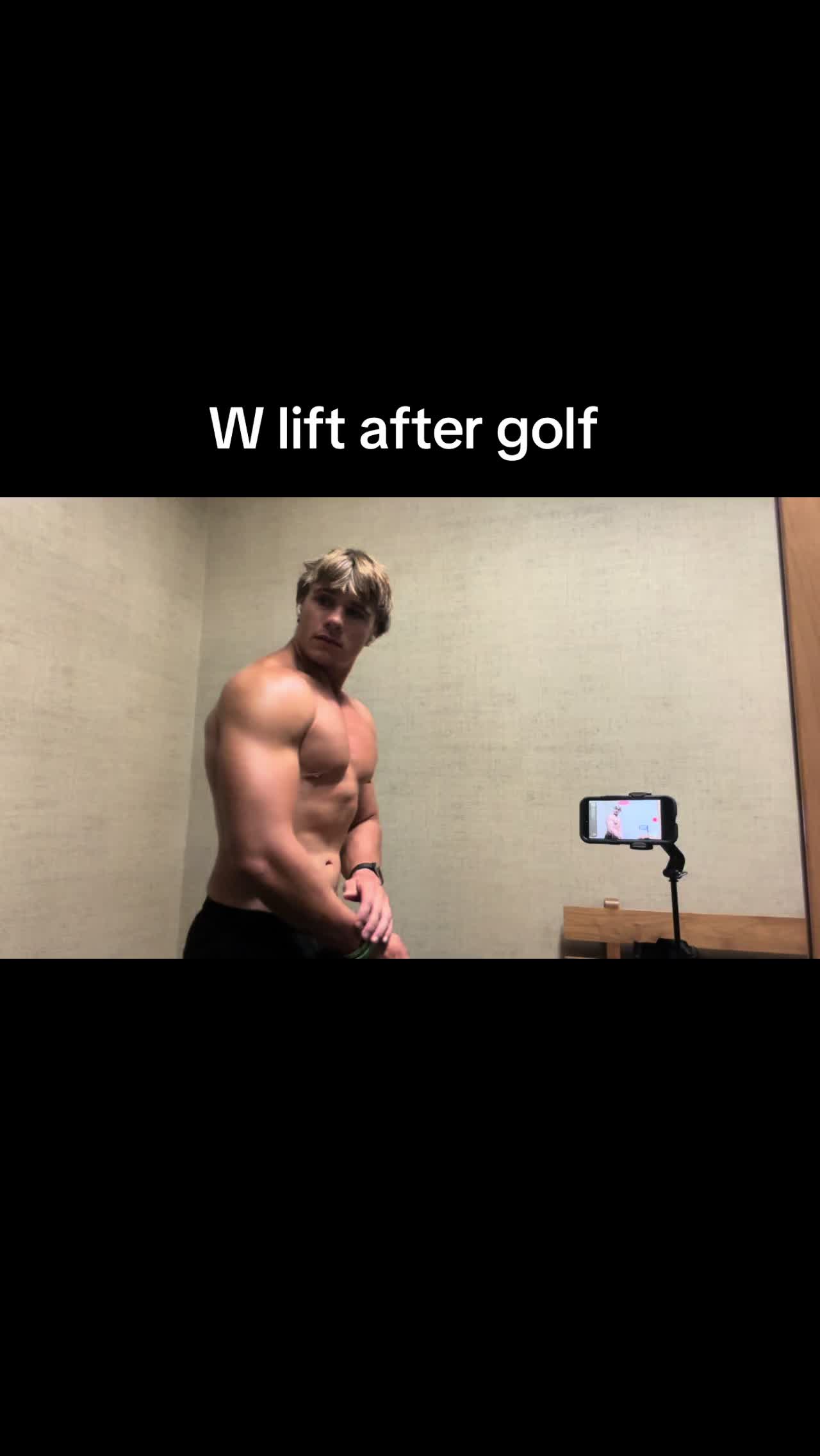 Fall camp is soon 🤪🤪🤪#gymtok #fallcamp #bekind #weightlifting #golf
