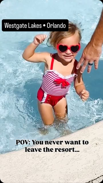 POV: you don’t want to leave the resort, so you just… stay by the pool a little longer 🌅 We came to Westgate for a q...