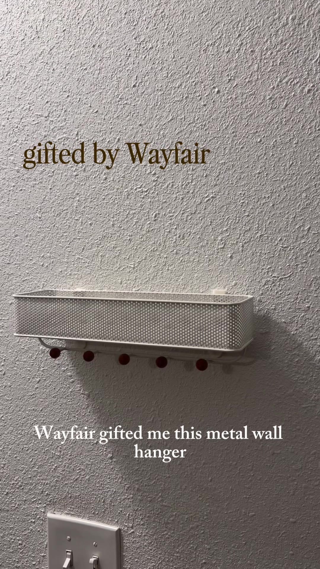 gifted by Wayfair This is perfect for keeping all your important things in one place so you don’t lose them or for an...