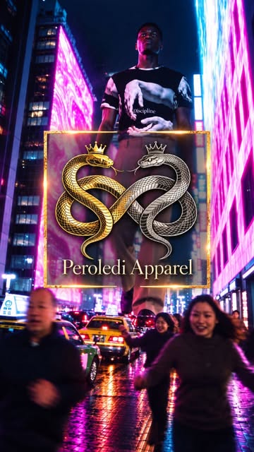 Peroledi Apparel || Discipline in Action Your style deserves more than familiar. Tokyo after dark. A giant above the...