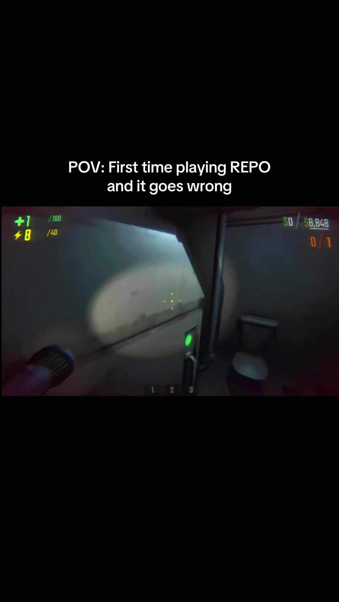 This game had me stressing🫩 #repo #repogame #repoclips #horrorgaming #fyp
