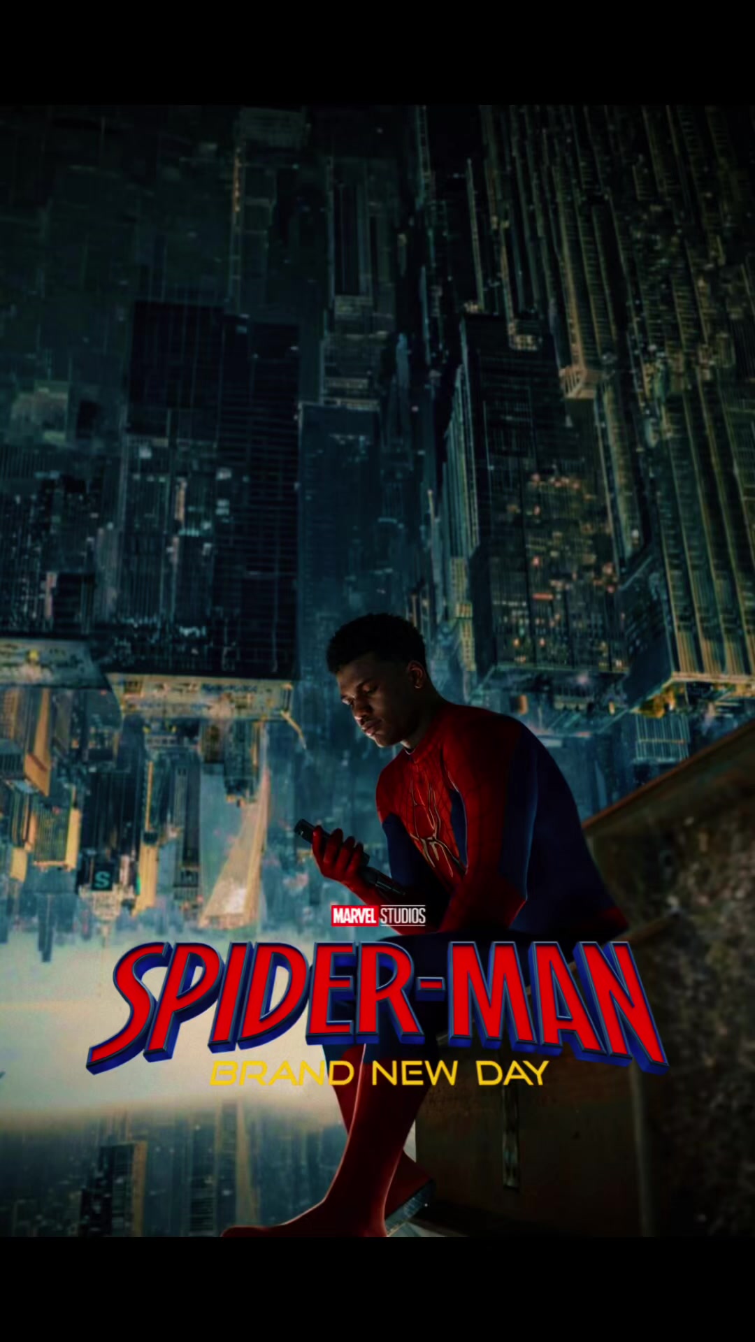 Anyone can wear the mask🕷️🕸️#spiderman #milesmorales #fyp #viral #nyc