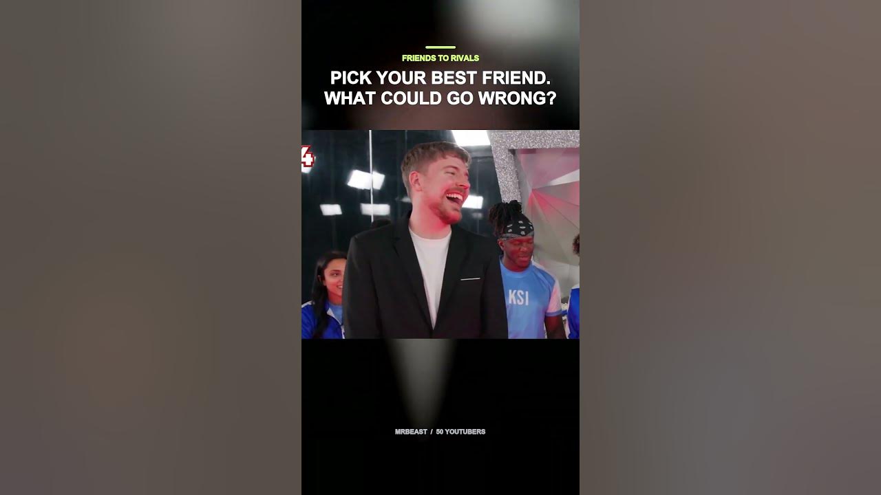 They Picked Their Best Friends… Then MrBeast Revealed the Twist 💀 They thought they were choosing teammates. Then ca...
