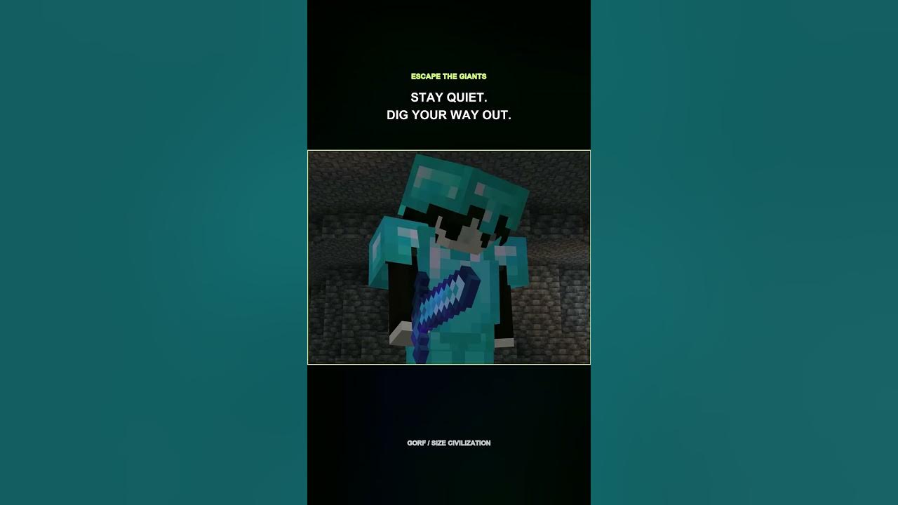 The Giants Were Right Above Them #Minecraft #Shorts The giants heard the lightning. One wrong move could end their es...