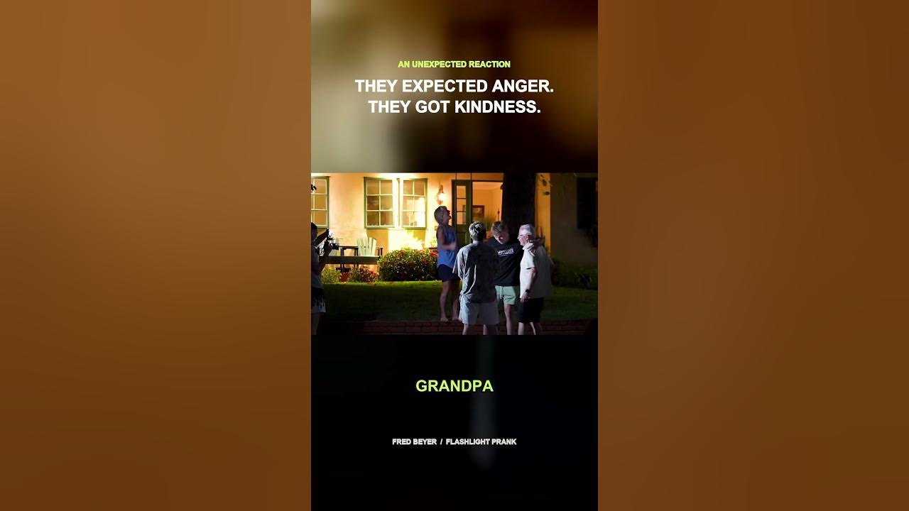 The Nicest Reaction to a Prank 😂 #Shorts The nicest possible reaction to a prank 😂 Clip from Fred Beyer — Shining F...