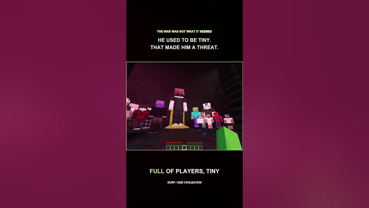 The Giants Were Hiding the Truth #Minecraft #Shorts He thought the giants controlled everything. Then their leader re...