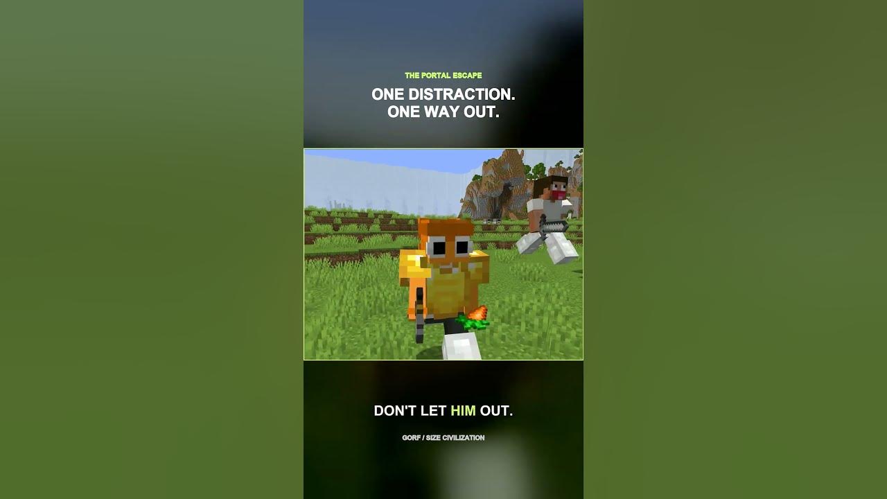 One Furnace Saved His Life #Minecraft #Shorts One distraction. One way out. Original footage: Gorf — Minecraft, But I...