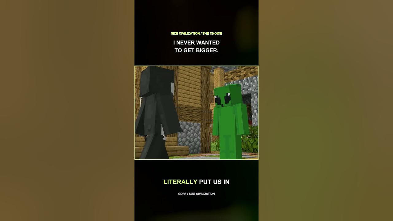 Getting Stronger Cost Him His Only Friend #Minecraft #Shorts One wanted to grow stronger. The other just wanted peace...