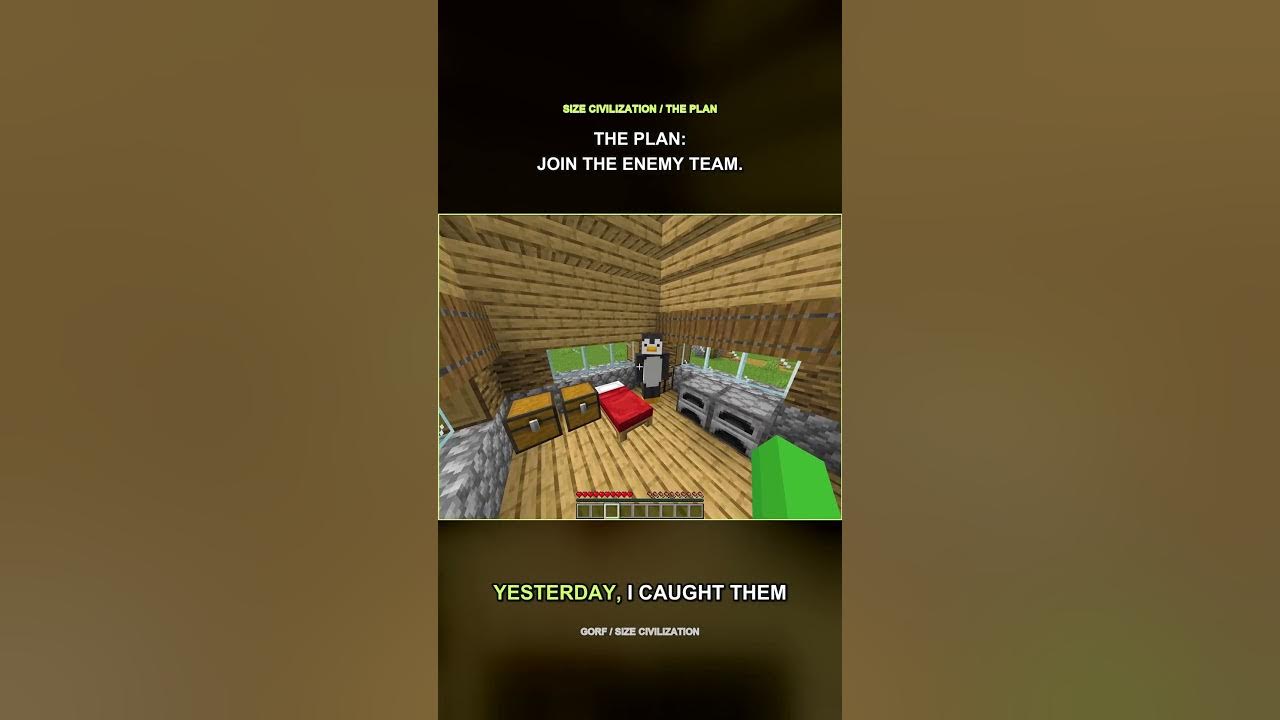 He Asked His Only Friend to Become a Spy #Minecraft #Shorts His friend wanted to stay out of the war. Now he needs hi...