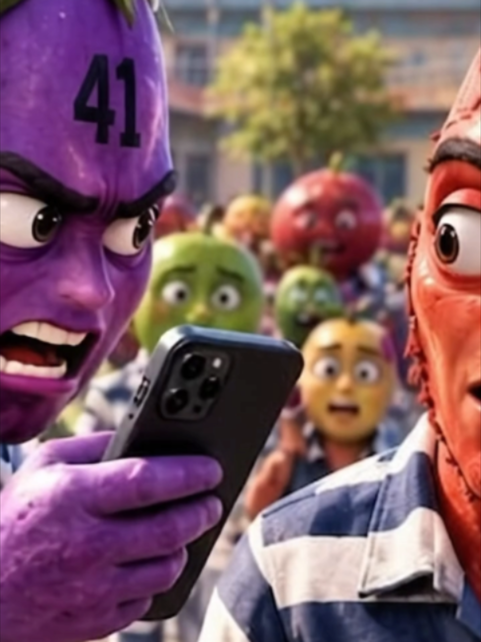 Purple confronted Red about those messages, but Green had all the evidence ready on tape 📱💥 Just when Red thought h...