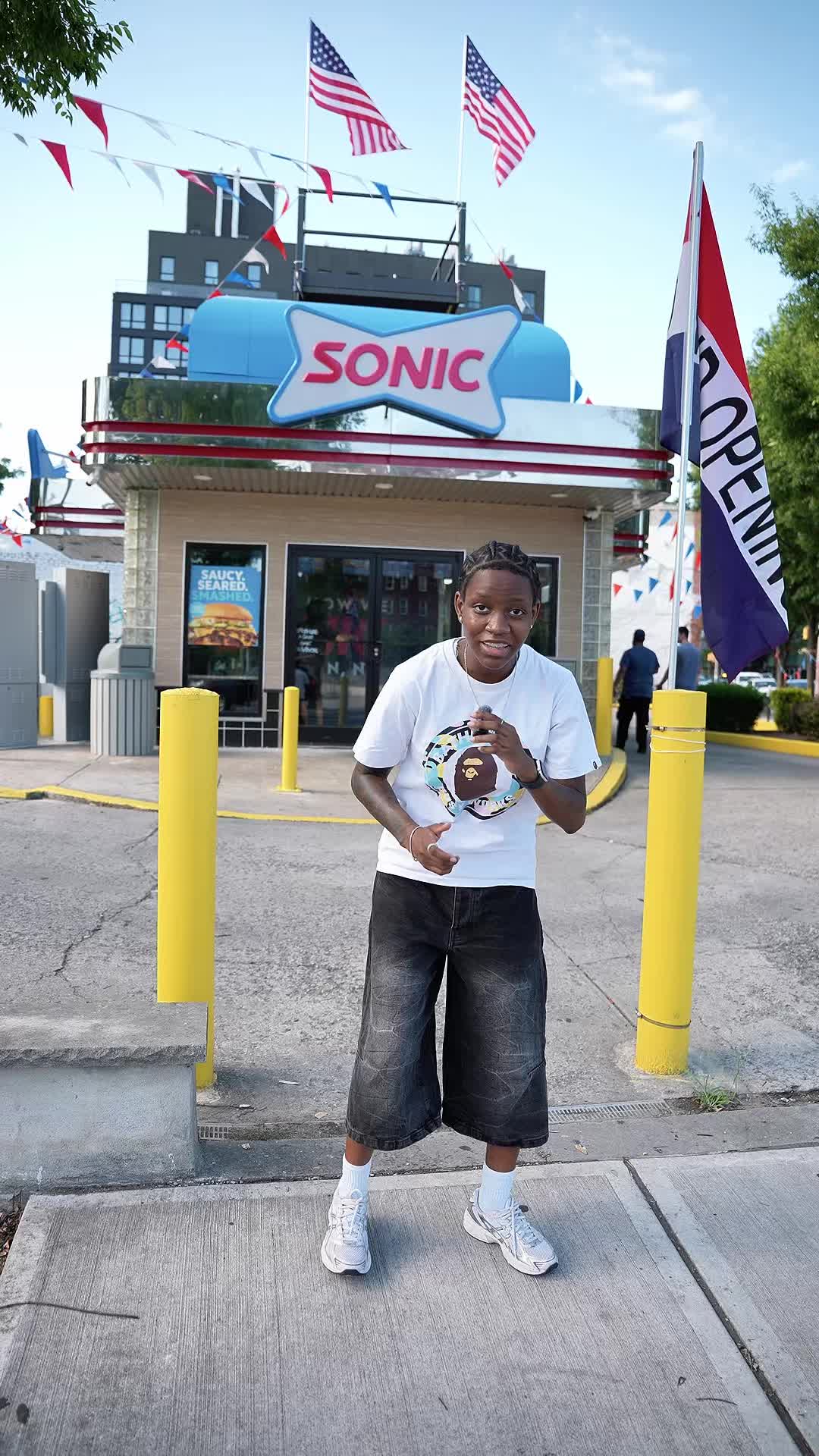 NEW SONIC IN BROOKLYN 👀😳🔥 #dattsodenyc #nyc #sonic