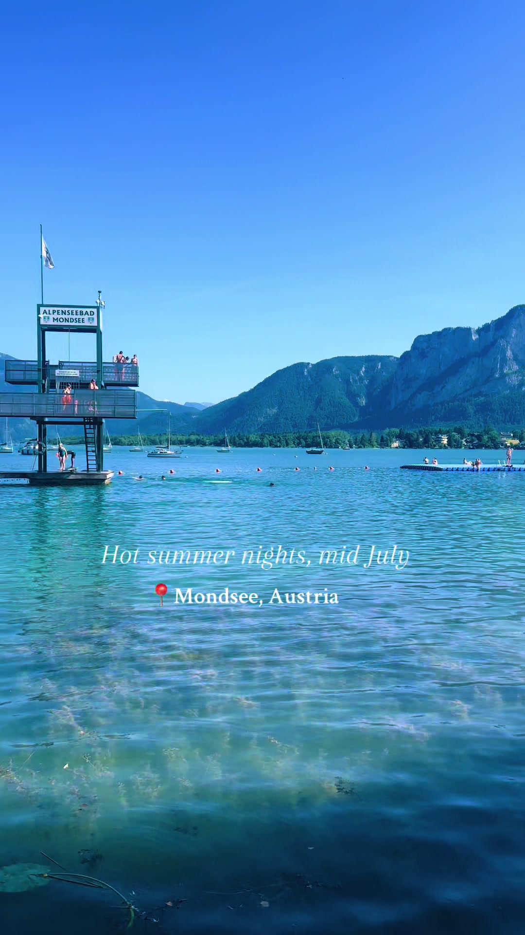The lakes in Austria were so amazing. This was such a beautiful place to see! #midjuly #summernights #summer #austria...