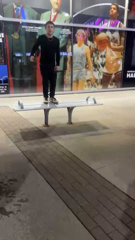 In the city