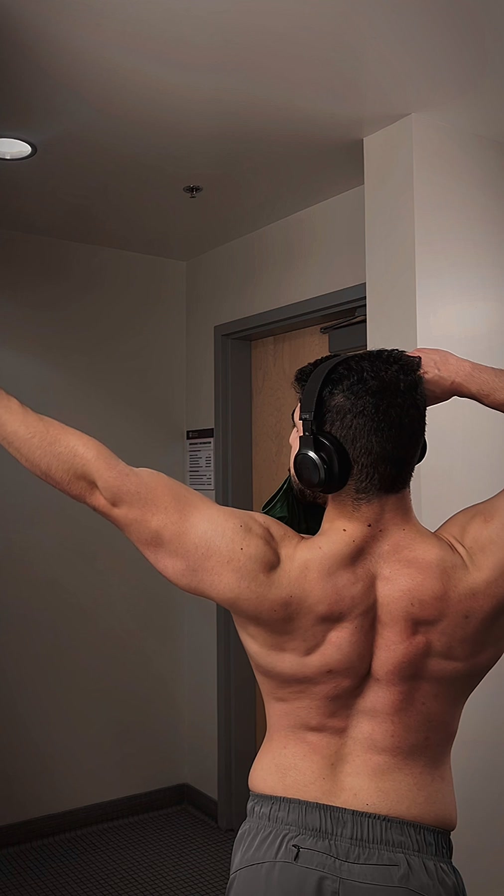 Work showed up. So did I. Arm day pump! #armday #cutseason #consistency #built #fitnessjourney