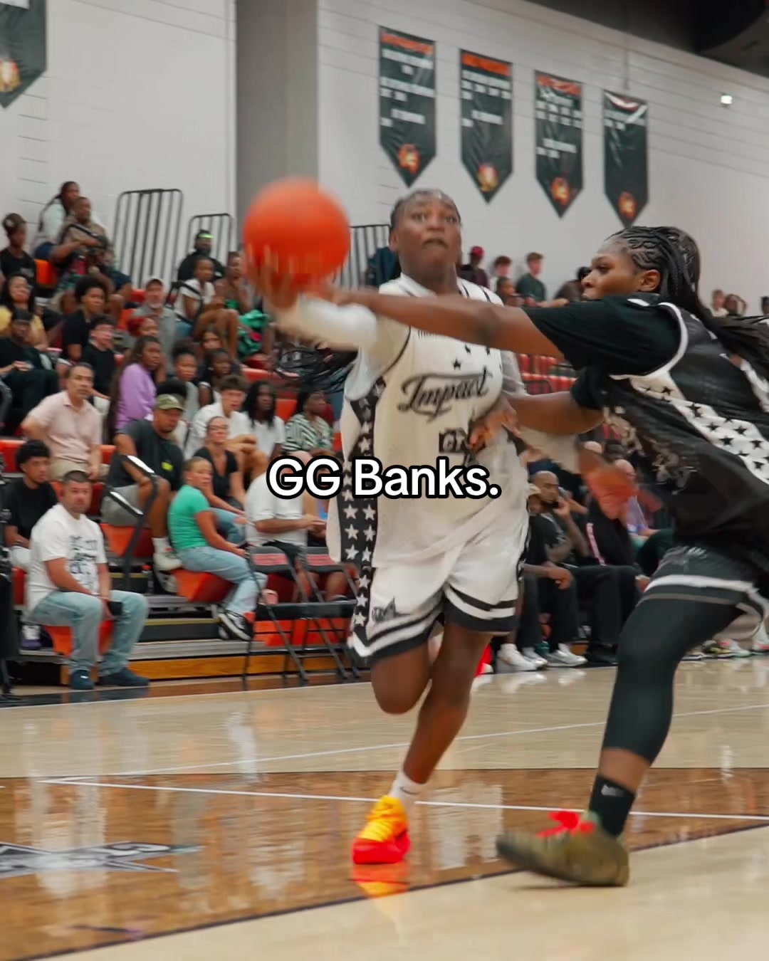 The art of GG Banks. #fyp #aau #basketball