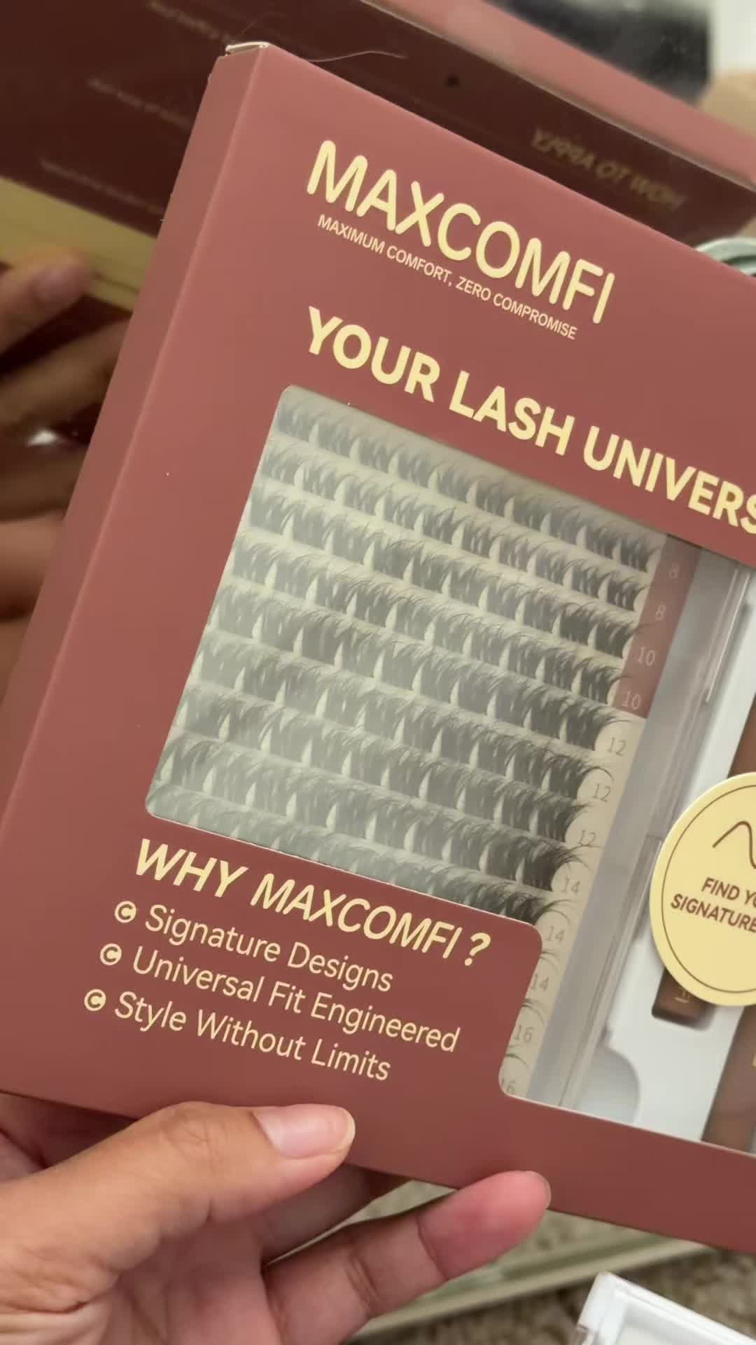 #clusterlashes #maxcomfi #ugccreator #clusters