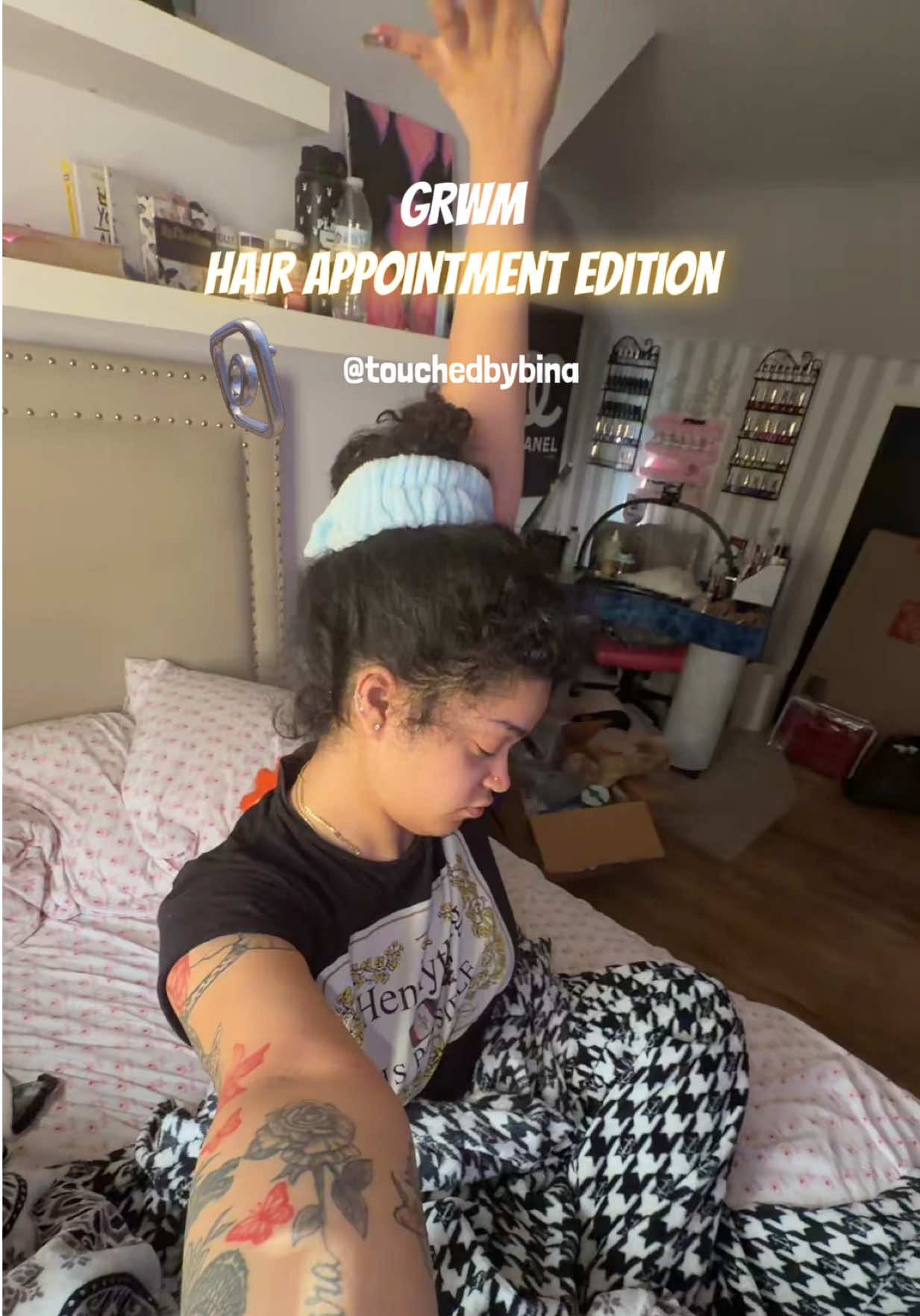 GRWM: Hair appointment edition Hair by: @📍ALLENTOWN PA | HAIRSTYLIST #allentownhairstylist #clientcam #foryoupage