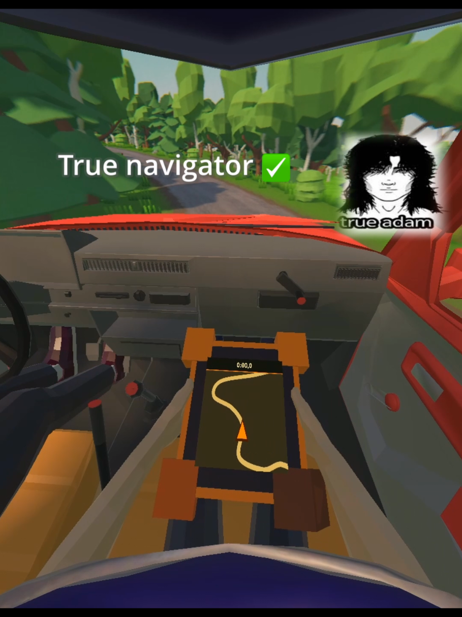 Choose your co-driver wisely... 😭💀 If your navigator isn't losing their vocal cords, are you even racing? #LeftLeft...