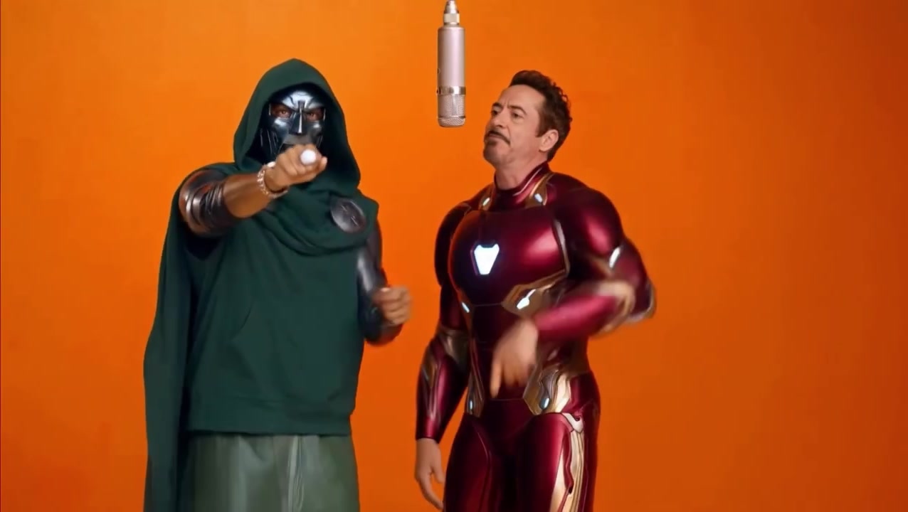 hop off a 16 passenger #hotellobby #drdoom #marvel #ironman #avengersdoomsday
