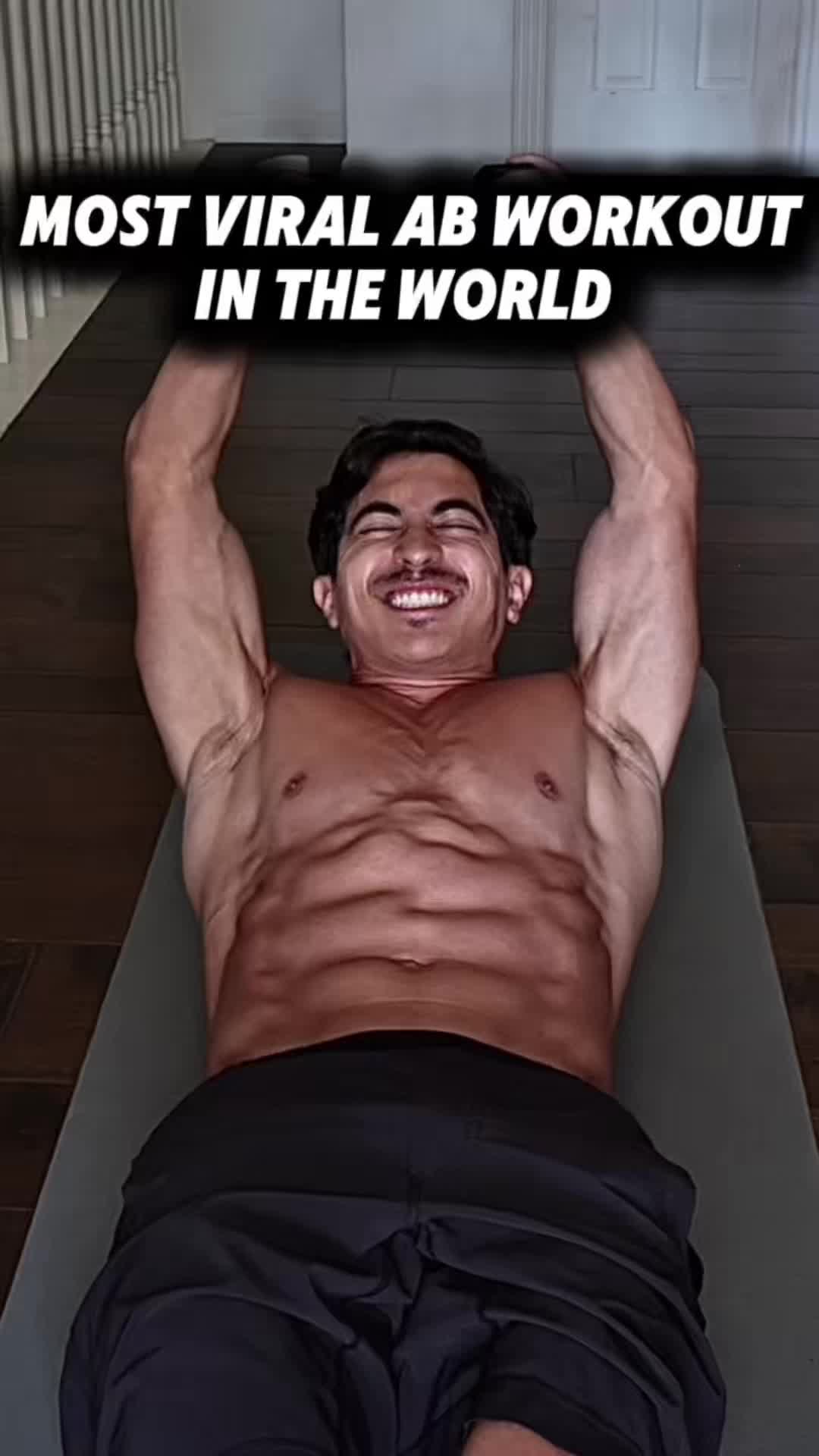 Most Viral Ab Workout In The World💀my fitness app in my bio #bernardorebeil
