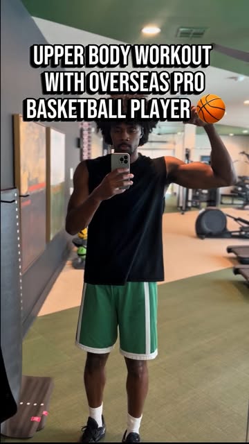 Upper body Workout With Professional Basketball Player powered by @jlabaudio Use code THOMPSON to get 10% off your ne...