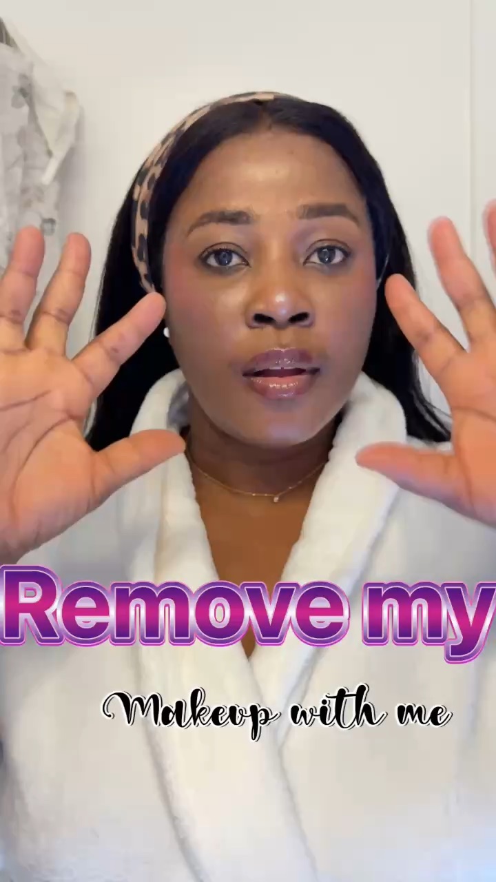 Remove makeup