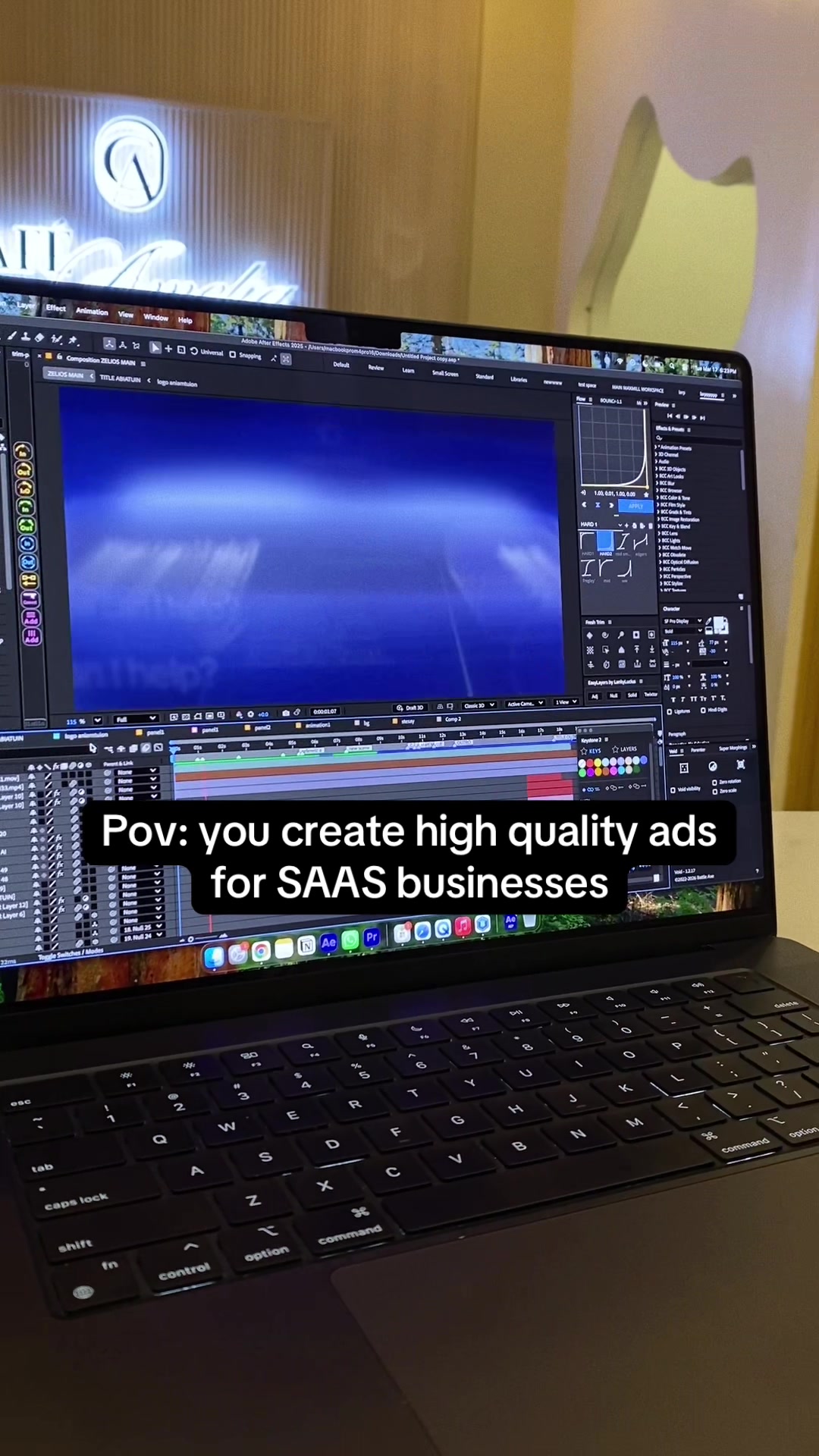 Did I do a good job? I make motion graphic commericals for SAAS businesses looking to advertise their software:) For:...