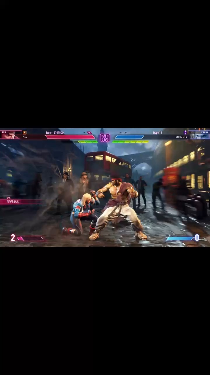 CAMMY DID NOT SEE THAT COMING 😂🔥 (Ryu does a CA shin shoryuken)