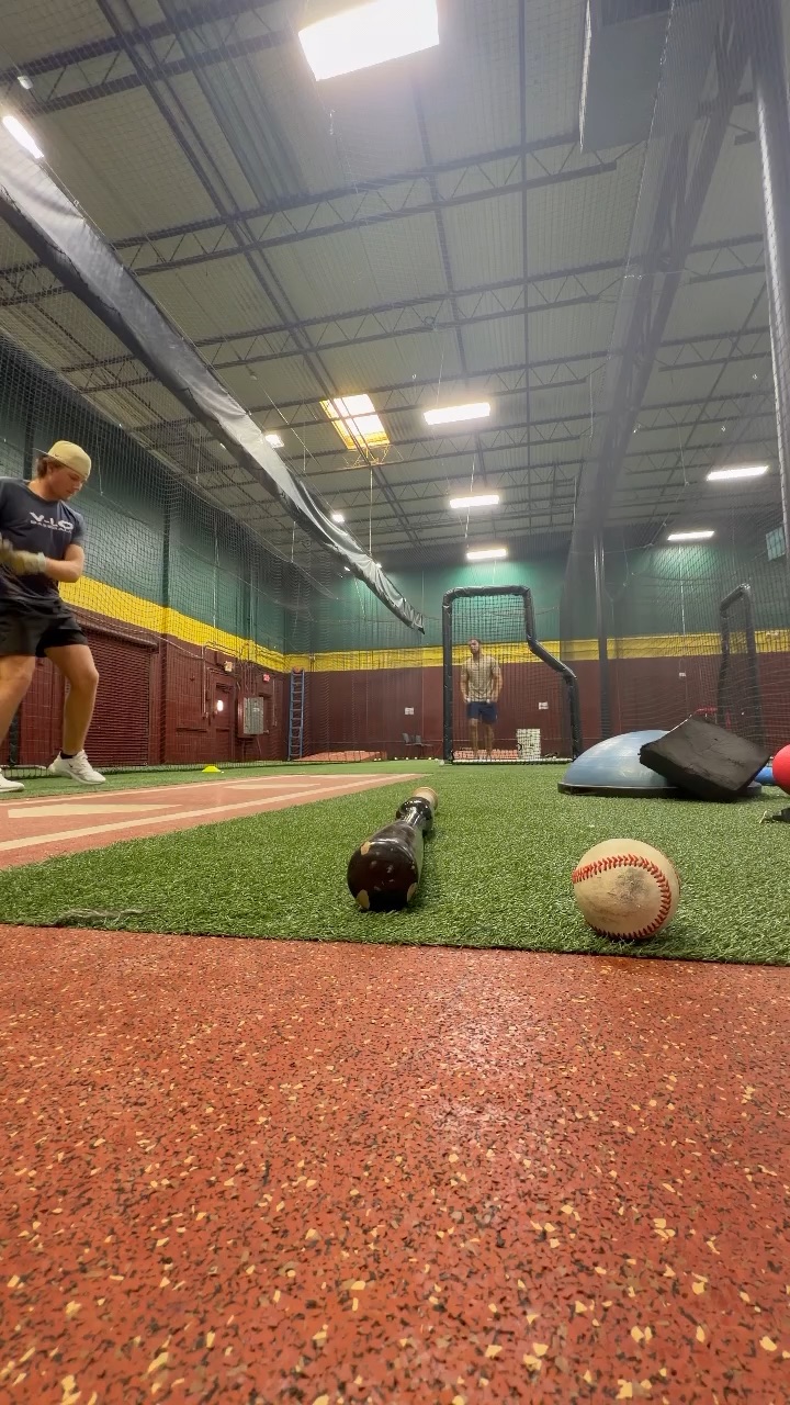 Hit the ball hard