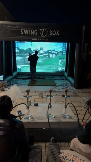 Good vibes, great company, and elevated experiences. 🏌️💨 Bringing together Shisha Chauffeurs × SwingBox Toronto ft....