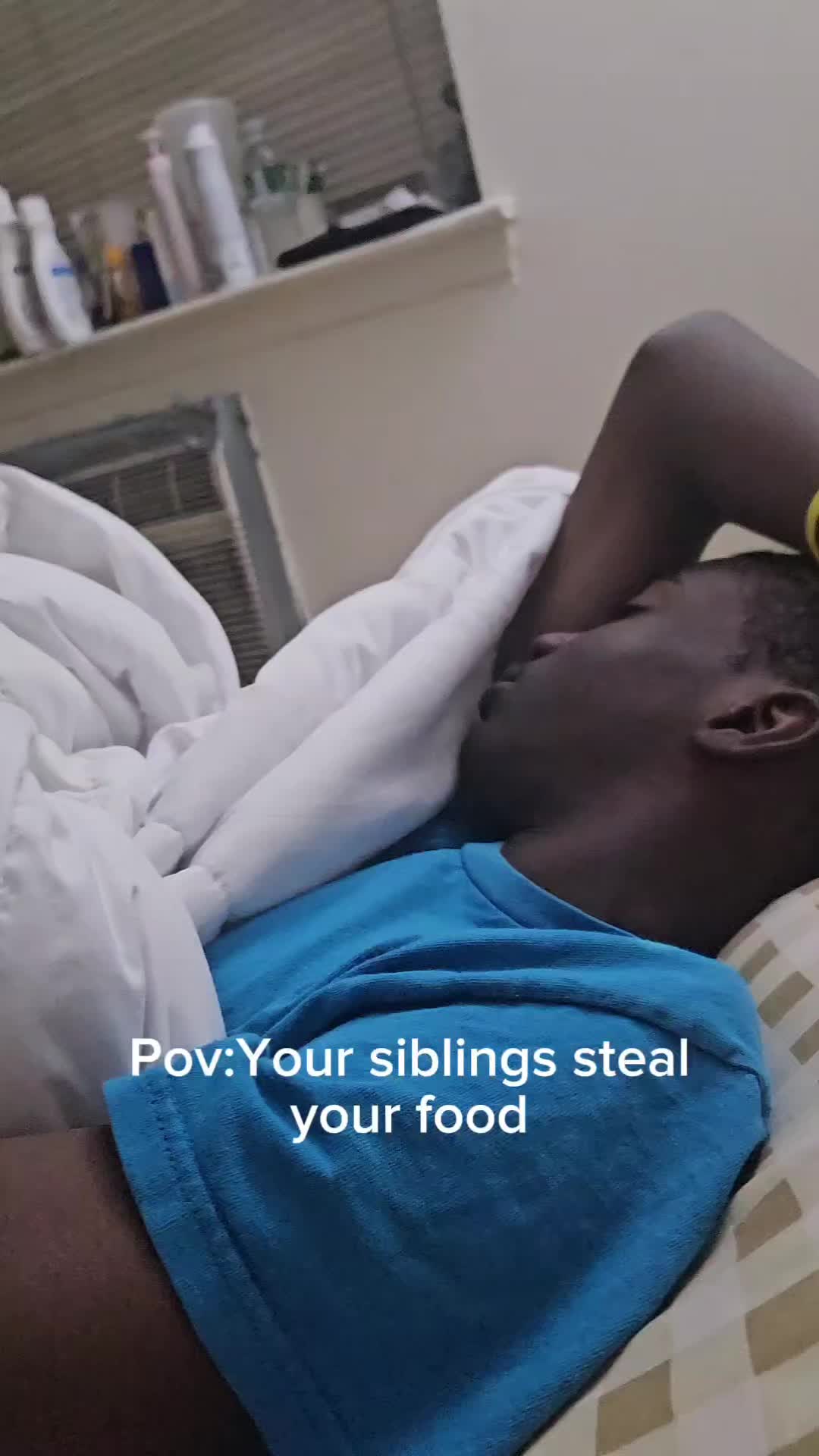 Pov your siblings be taking your food#tiktok #viral #fyp #funny #foryoupage