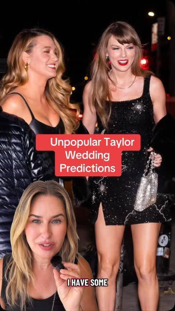 Swifties… prove me wrong. 😏 I just locked in my Taylor wedding predictions. Now it’s your turn. Make your prediction...