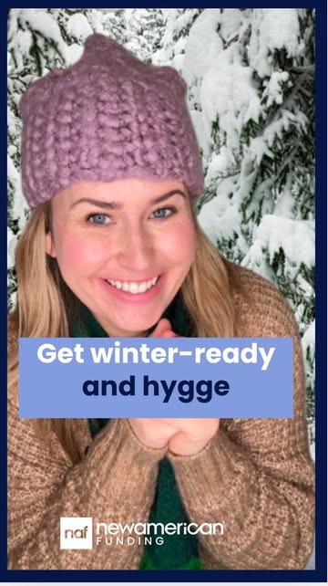 Make your home a cozy nest for the winter! Need your own space to hygge? NAF can help with the home part. #NAF #newho...