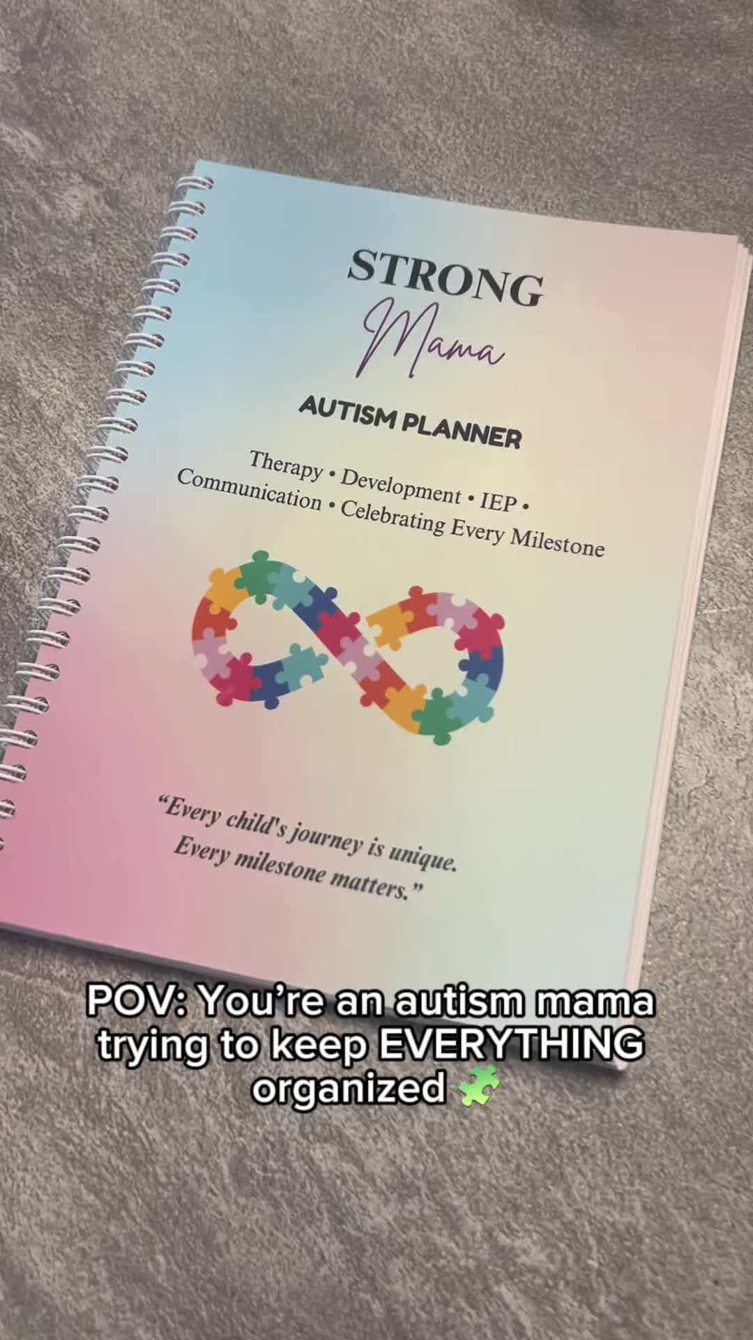 I created this planner because I know how overwhelming it can feel trying to remember appointments, therapies, routin...
