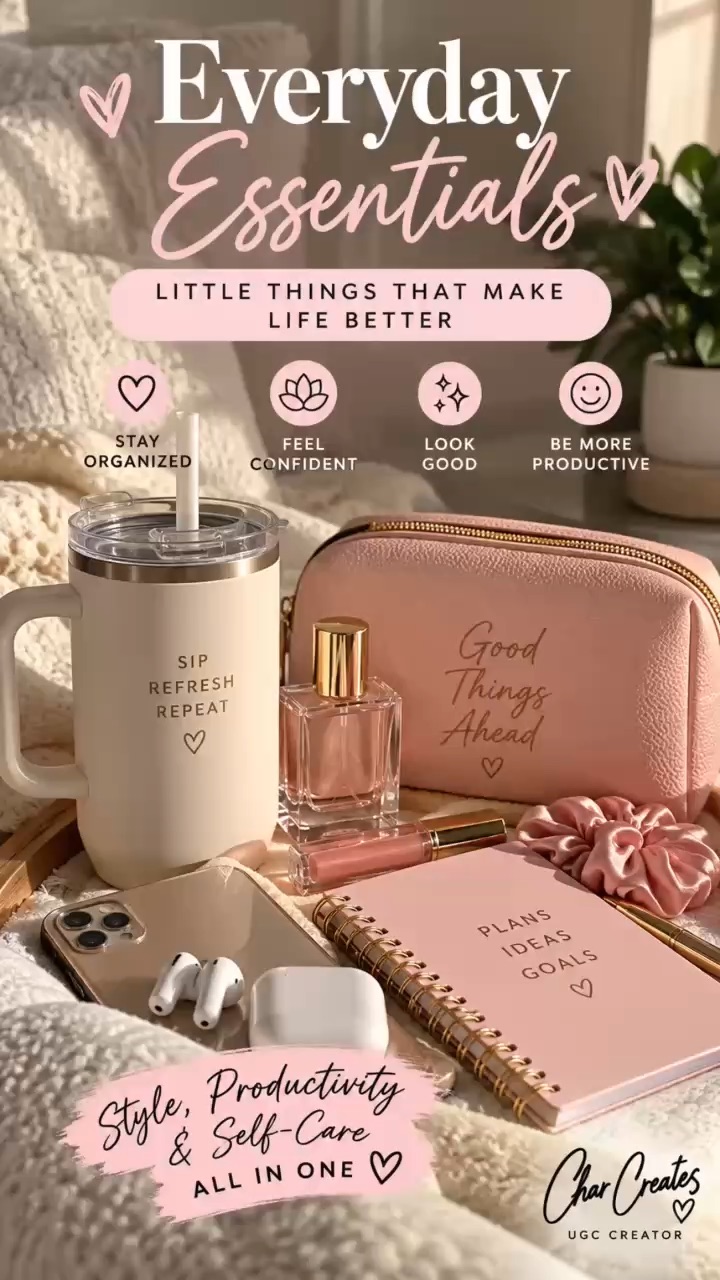 Everyday Essentials | Lifestyle UGC