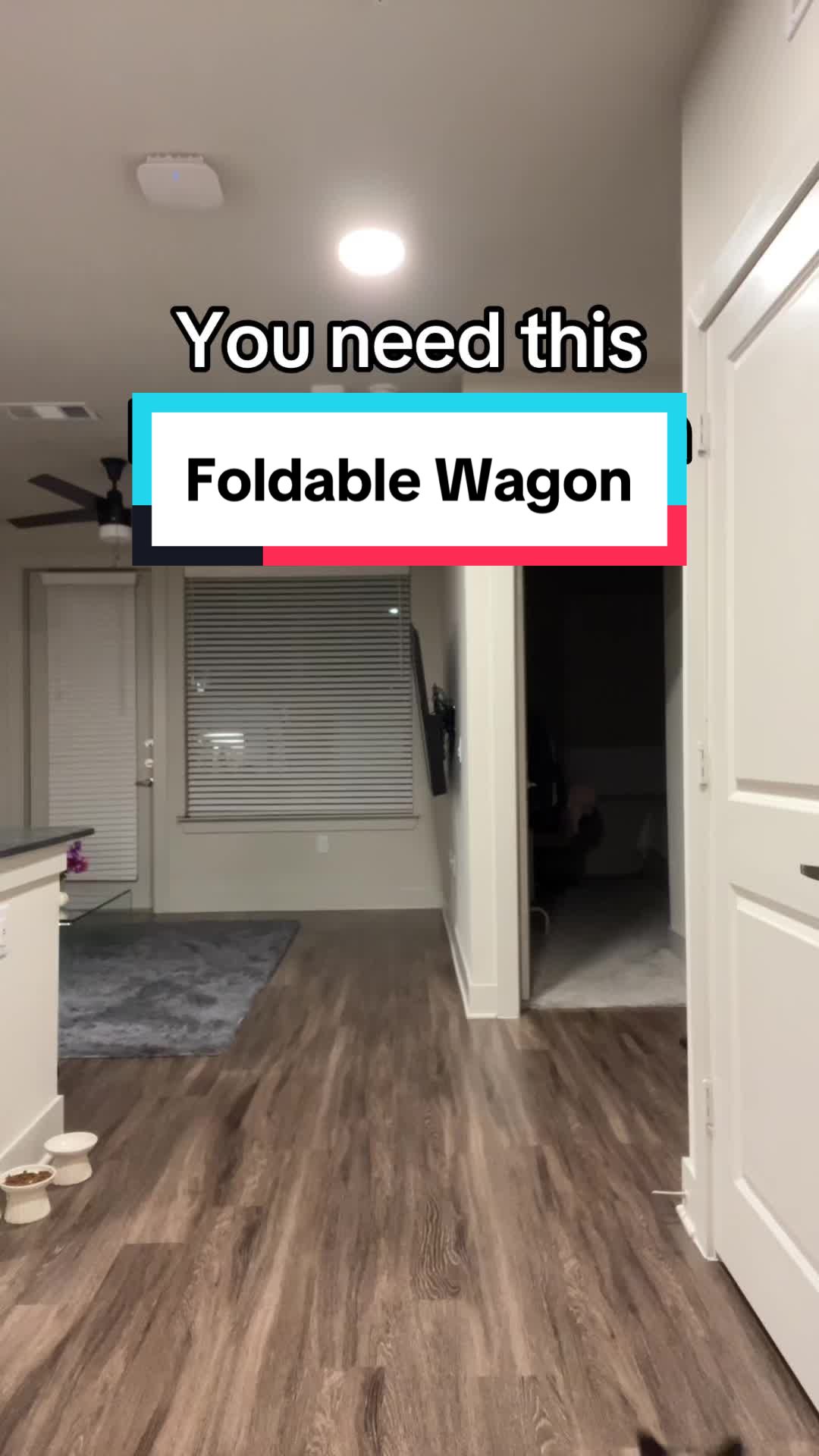 Only take 1 trip with this foldable wagon