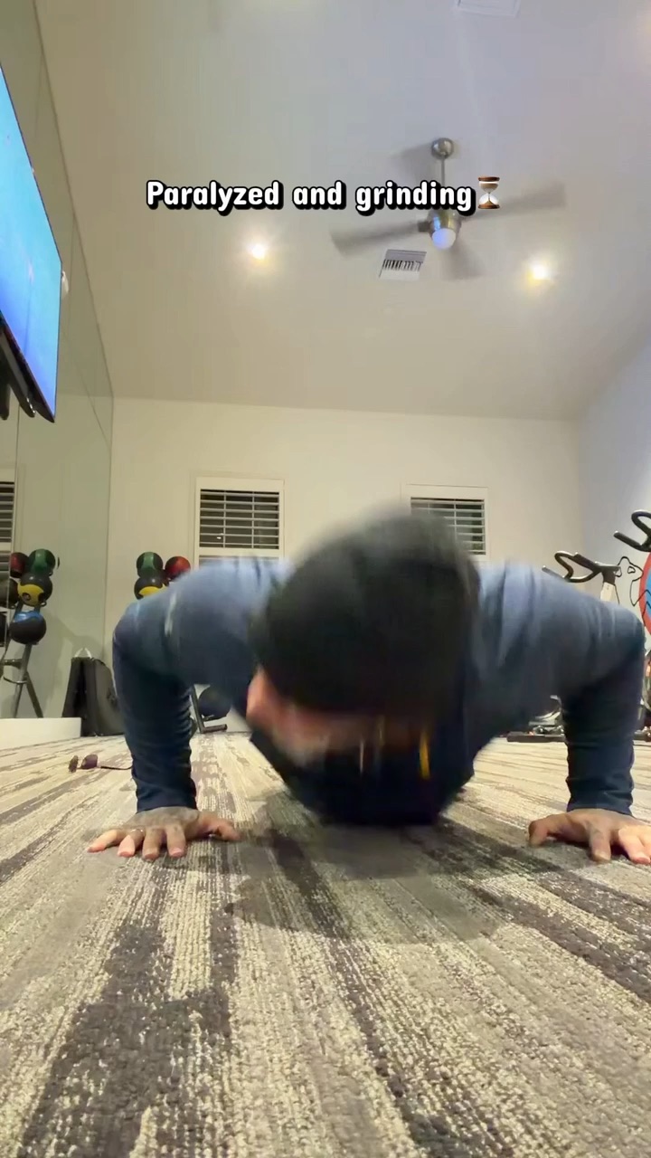 Paralyzed working out