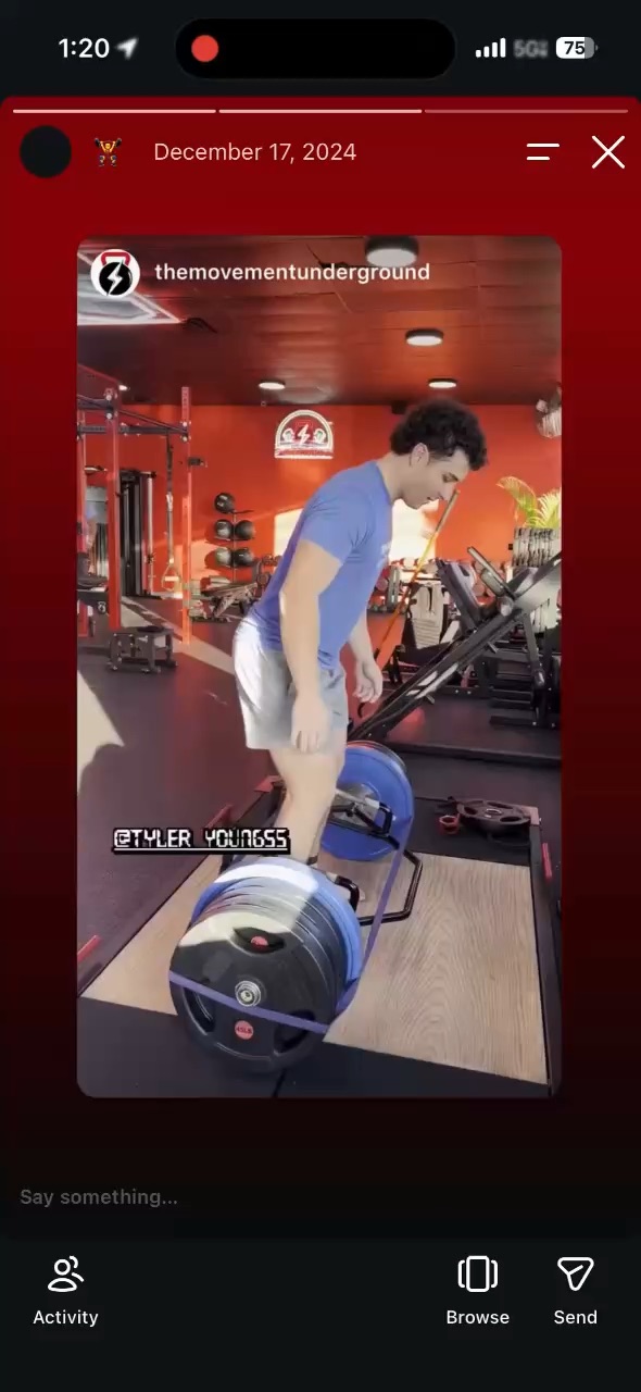 Deadlift gym