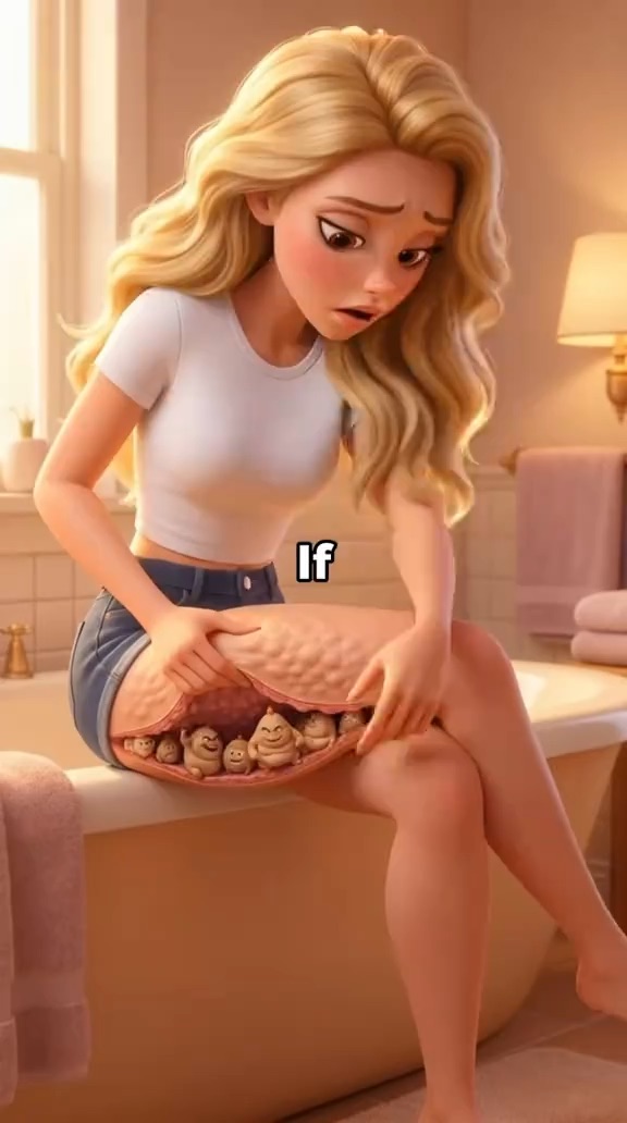That cellulite is not genetics.