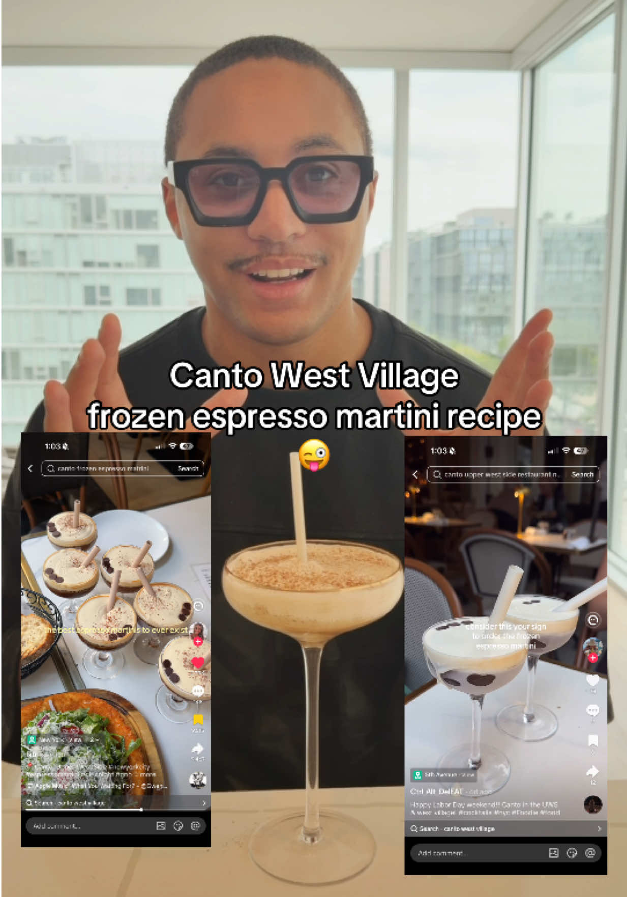 This was really was some of my best work #espressomartini #cantoespressomartini #frozenespressomartini