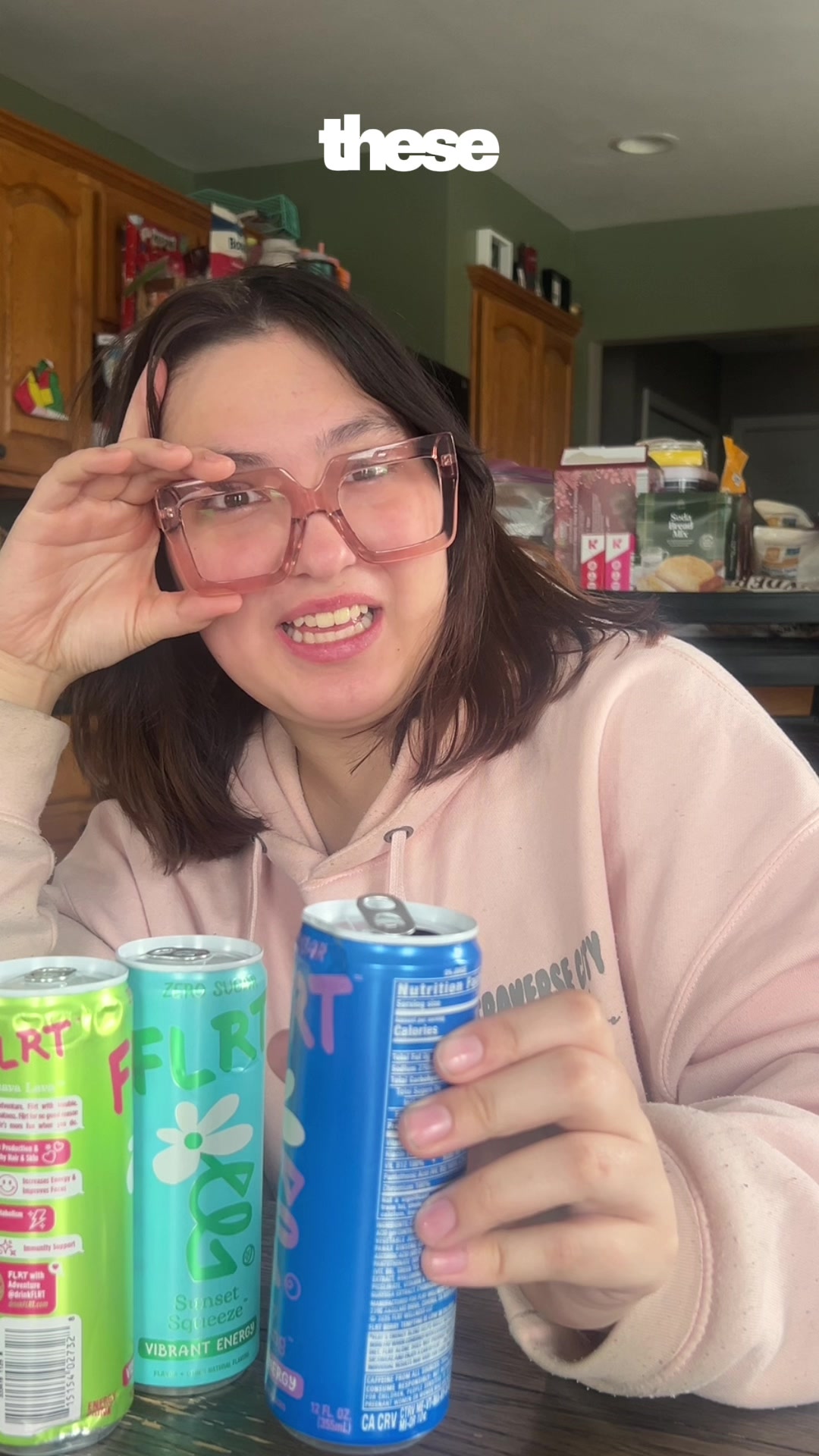 we are back with round two of trying flrt energy! this one was actually pretty good, but i will see you tomorrow for...