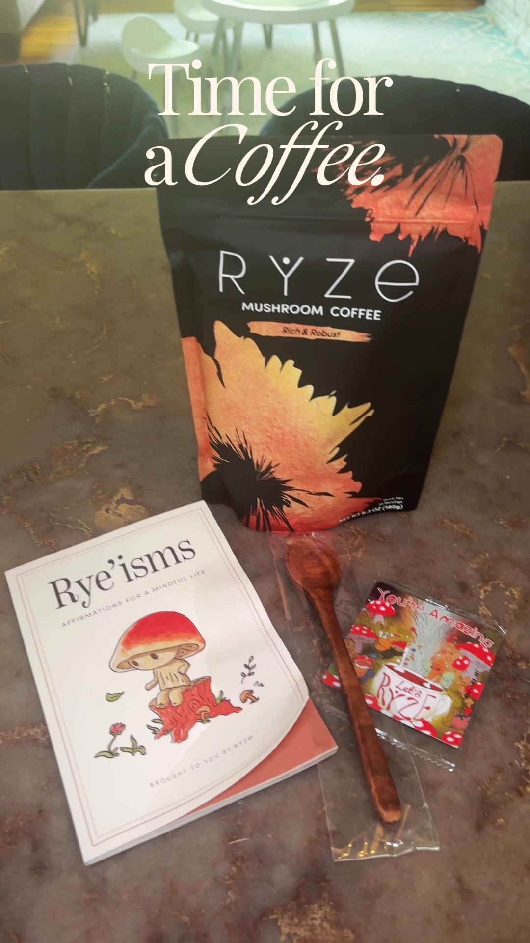Loved this afternoon pick me up! Tap the link in bio and use code REBFARR15 for 15% off. @ryzesuperfoods #coffee #tir...
