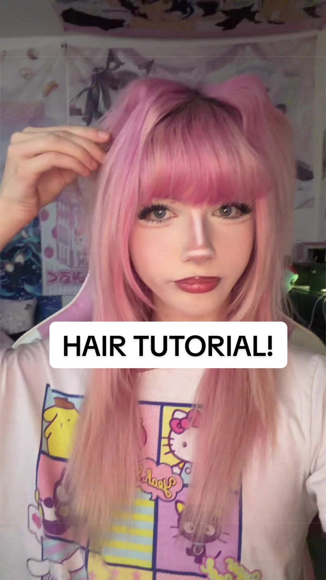 #hair #hairtut #hairtutorial #pinkhair